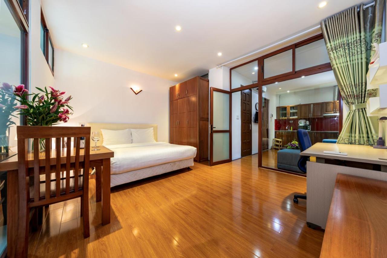 Granda Corner Apartment Hanoi Exterior foto